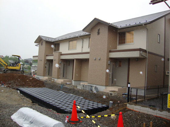 マンション・住宅の雨水貯留槽施工事例